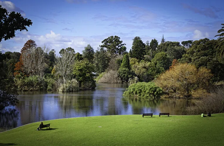 O Royal Botanic Garden de Melbourne é um dos mais belos pontos turísticos da Austrália