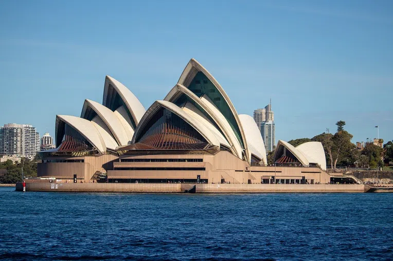 A Sydney Opera House é o mais importante dos pontos turísticos da Austrália