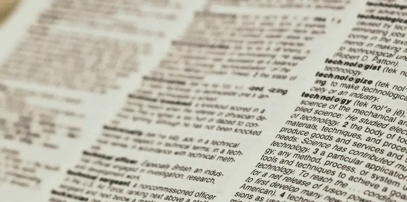 Inglês acadêmico: palavras para conhecer