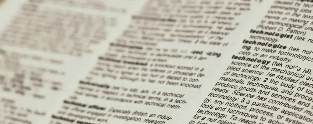 Inglês acadêmico: palavras para conhecer