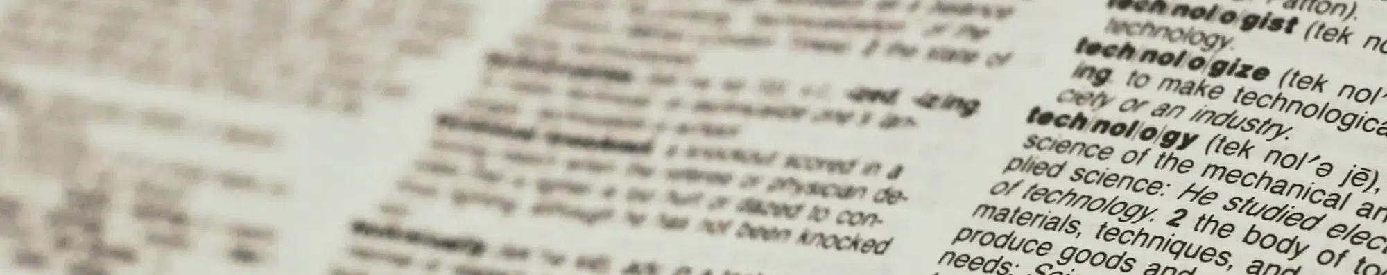 Inglês acadêmico: palavras para conhecer
