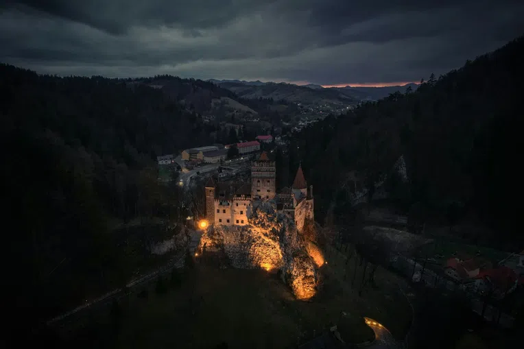 Castelo de Bran na Transilvânia