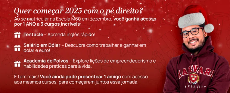 Banner Teste de Perfil Escola M60