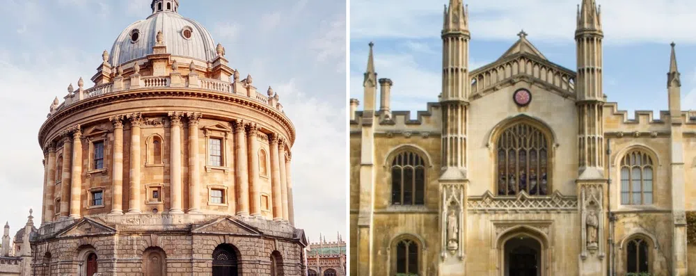 Como surgiu a rivalidade entre Oxford e Cambridge?